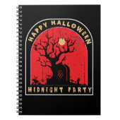Happy Halloween Midnight Party Notitieboek (Voorkant)