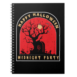 Happy Halloween Midnight Party Notitieboek