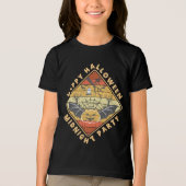 Happy Halloween Midnight Party Tri-Blend Shirt (Voorkant)