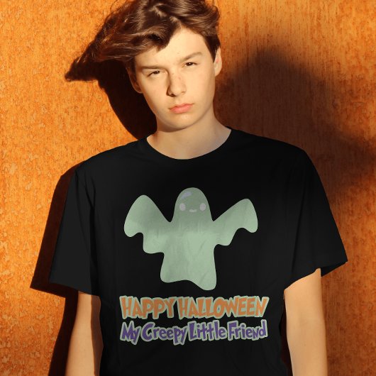 Happy Halloween Mijn griezelige kleine vriend Kind T-shirt