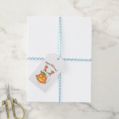Happy Halloween! Mochi and Jack o'lantern Favor Ba Cadeaulabel (Met Touw)