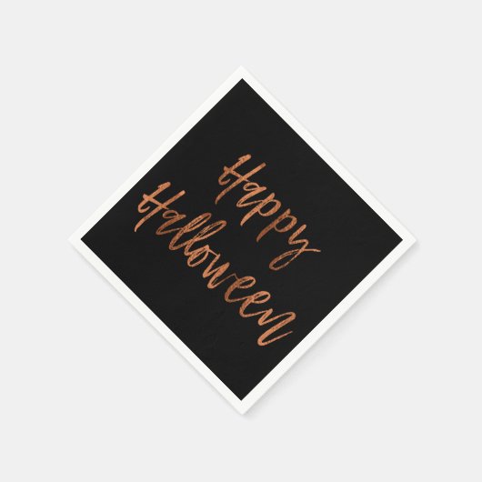 Happy Halloween moderne Halloween servetten (Hoek)