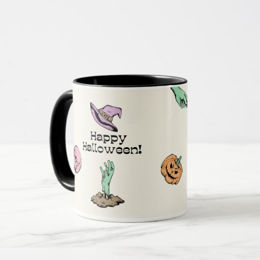 Happy Halloween Mok (Voorkant links)