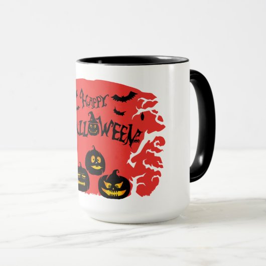 Happy Halloween Mok (Voorkant rechts)