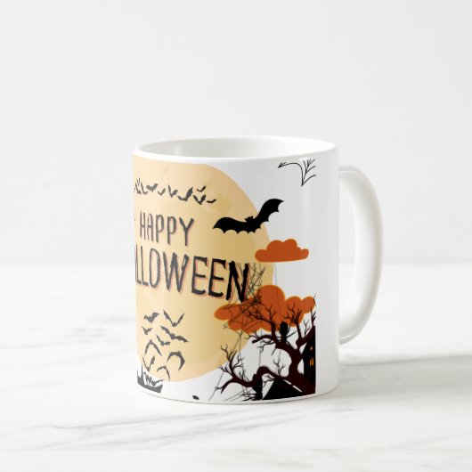 Happy Halloween Mok Design (Voorkant rechts)