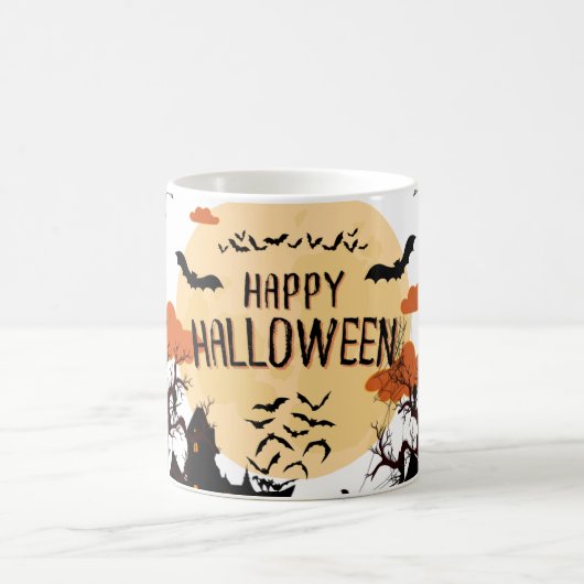 Happy Halloween Mok Design (Center)