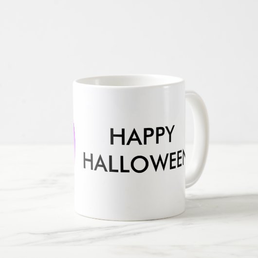 Happy Halloween Mok met Owl (Voorkant rechts)