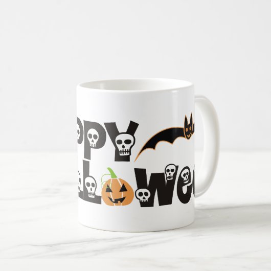 Happy Halloween Mokken (Voorkant rechts)