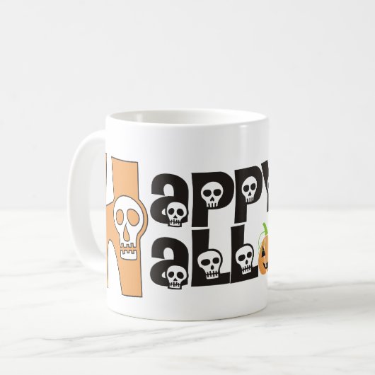 Happy Halloween Mokken (Voorkant links)