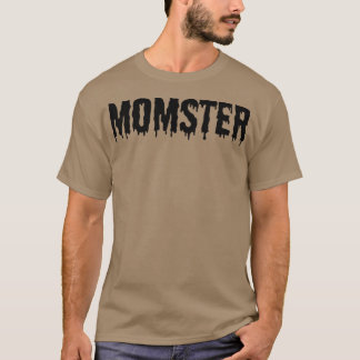 Happy Halloween Momster Party T Funny Moms T-shirt