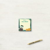 Happy Halloween Monster 3" x 3" Post-it® notes (Op bureau)