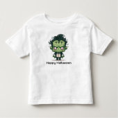 Happy Halloween Monster Kinder Shirts (Voorkant)