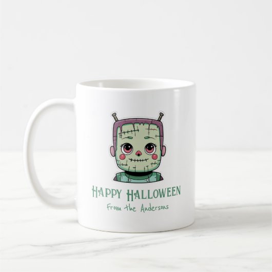 Happy Halloween Monster Koffiemok (Links)