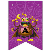 Happy Halloween Monster Trick or treat Vlaggetjes (Tweede vlag)