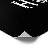 Happy Halloween Monsters Green Party Sign Poster (Hoek)