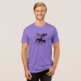 Happy Halloween-motief Tri-Blend Shirt