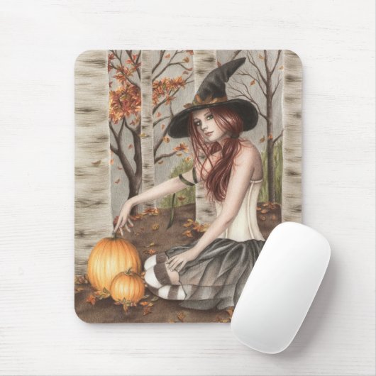 Happy Halloween Mousepad Muismat (Met muis)