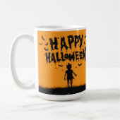 Happy Halloween:Mug with Mysterious Silhouette Koffiemok (Links)