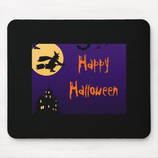 Happy Halloween Muismat (Voorkant)