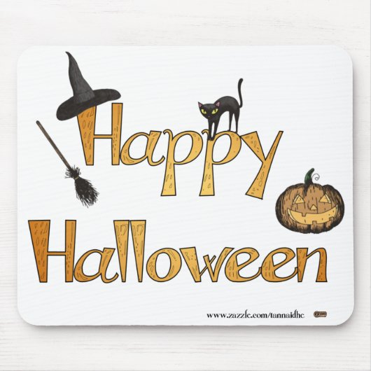 Happy Halloween Muismat (Voorkant)