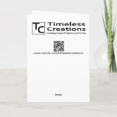 Happy Halloween Mummy Cartoon Kaart (Achterkant)