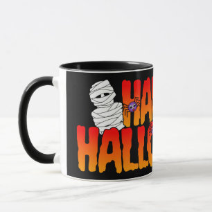 Happy Halloween Mummy Graphic Mok