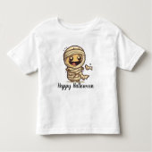 Happy Halloween Mummy Kinder Shirts (Voorkant)