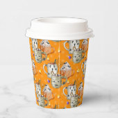 Happy Halloween Mummy Mokken Papieren Bekers (Rechts)