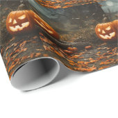 Happy Halloween nacht Collectie Cadeaupapier (Rol Hoek)