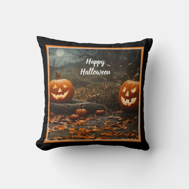 Happy Halloween nacht Collectie Kussen (Voorkant)