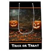 Happy Halloween nacht Collectie Medium Cadeauzakje (Achterkant)