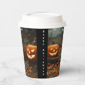 Happy Halloween nacht Collectie Papieren Bekers (Links)