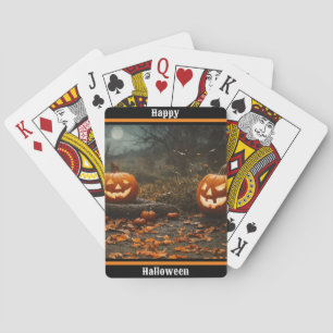 Happy Halloween nacht Collectie Pokerkaarten