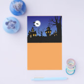 Happy Halloween nacht Flyer (Enkel)