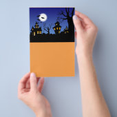 Happy Halloween nacht Flyer (Hand)