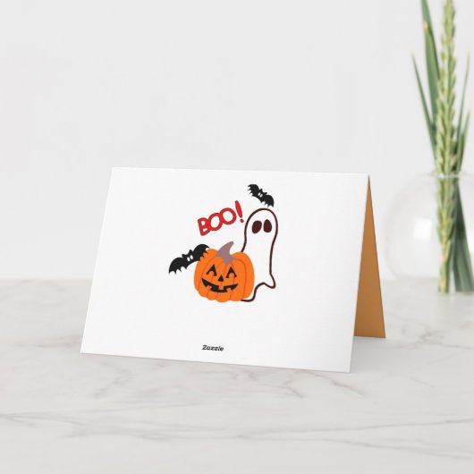 Happy Halloween nacht Kaart (Achterkant)