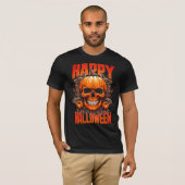 Happy Halloween nacht T-shirt (Voorkant volledig)