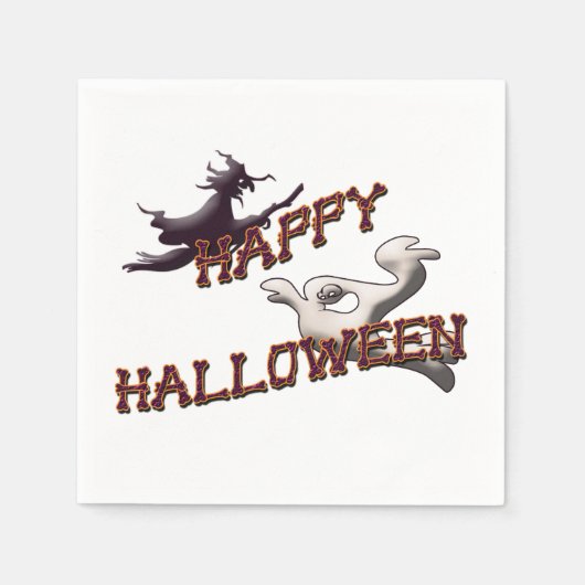 Happy Halloween Napkins Servet (Voorkant)