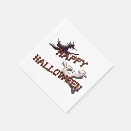 Happy Halloween Napkins Servet (Hoek)