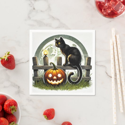 Happy Halloween Napkins Servet (Insitu)