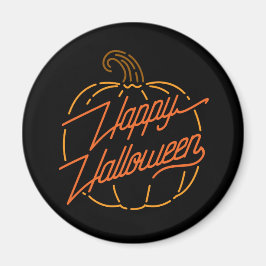 Happy Halloween Neon Magnet