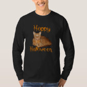 Happy Halloween niet-Scary Oranje tablet T-shirt (Voorkant)