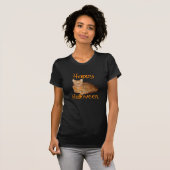 Happy Halloween niet-Scary Oranje tablet T-shirt (Voorkant volledig)