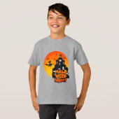Happy Halloween Night-kostuum voor jongens T-Shirt (Voorkant volledig)