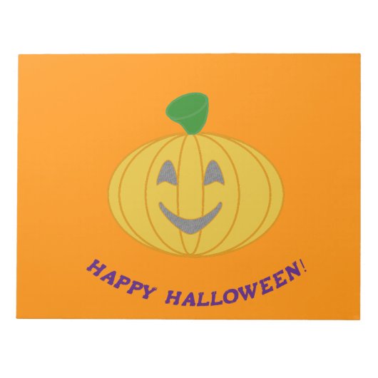 Happy Halloween Notitieblok (Voorkant)
