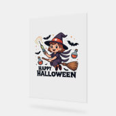 Happy Halloween Nurse Shirt – Spooky Schattige Med Acryl Bord (Hoek)
