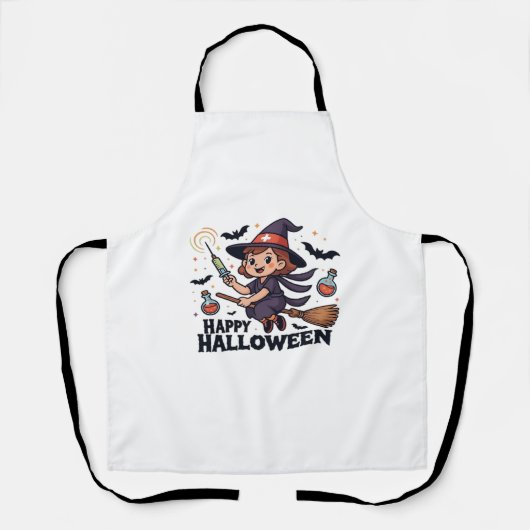 Happy Halloween Nurse Shirt – Spooky Schattige Med Schort (Voorkant)