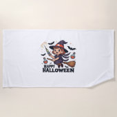 Happy Halloween Nurse Shirt – Spooky Schattige Med Strandlaken (Voorkant)