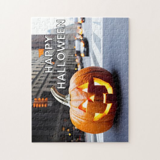 Happy Halloween NYC Puzzle Legpuzzel (Verticaal)