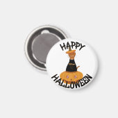 Happy Halloween Oliver. Magneet (Voorkant / Achterkant)